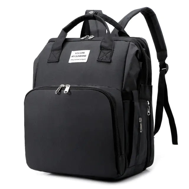 Toteletto baby backpack insulated bottle pocket close up