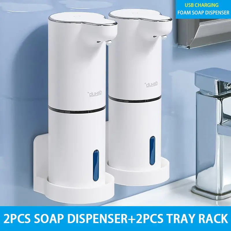 Foamora touchless dispenser in black color option
