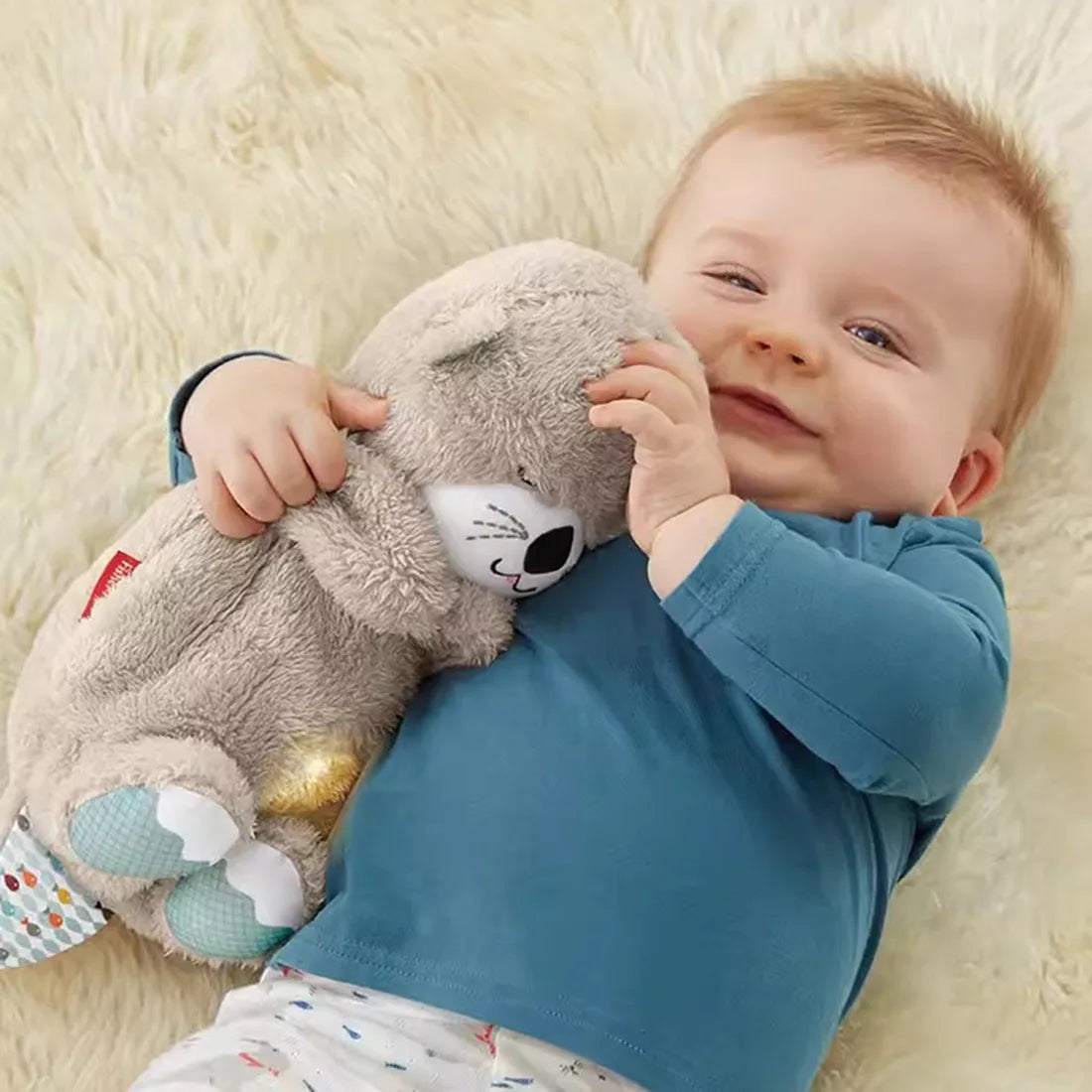 Snooboo™-Soothing Breathing Otter Plush Toy