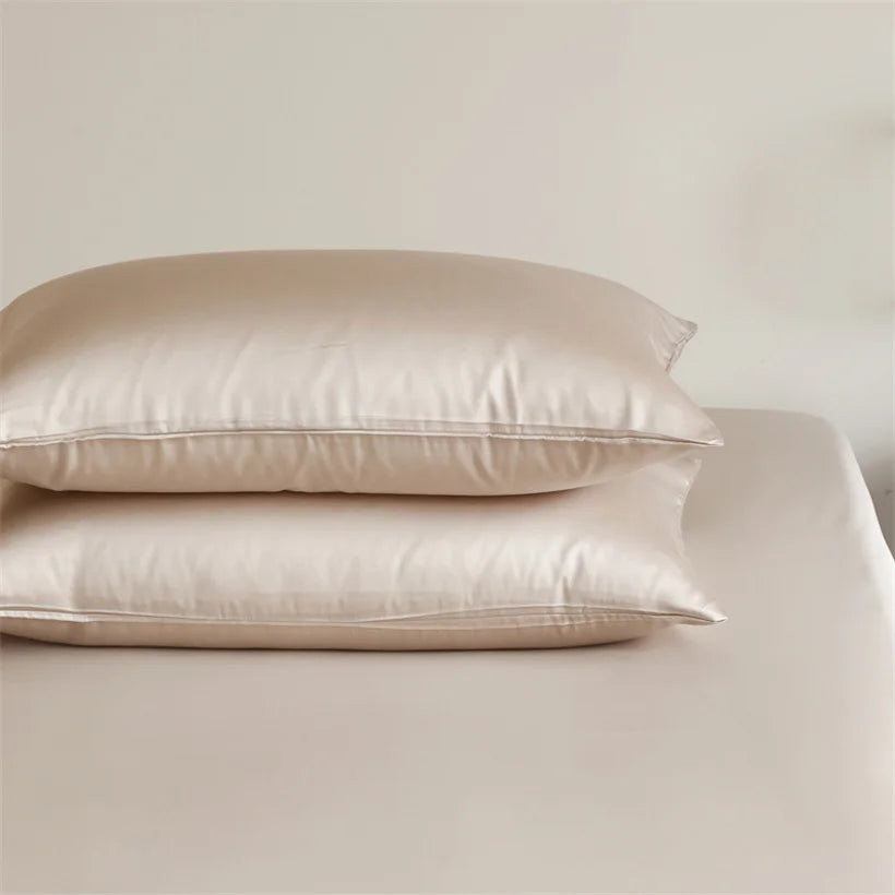 Silvella™  - 100% Mulberry Silk Pillowcase for Hair and Skin Health 2pcs