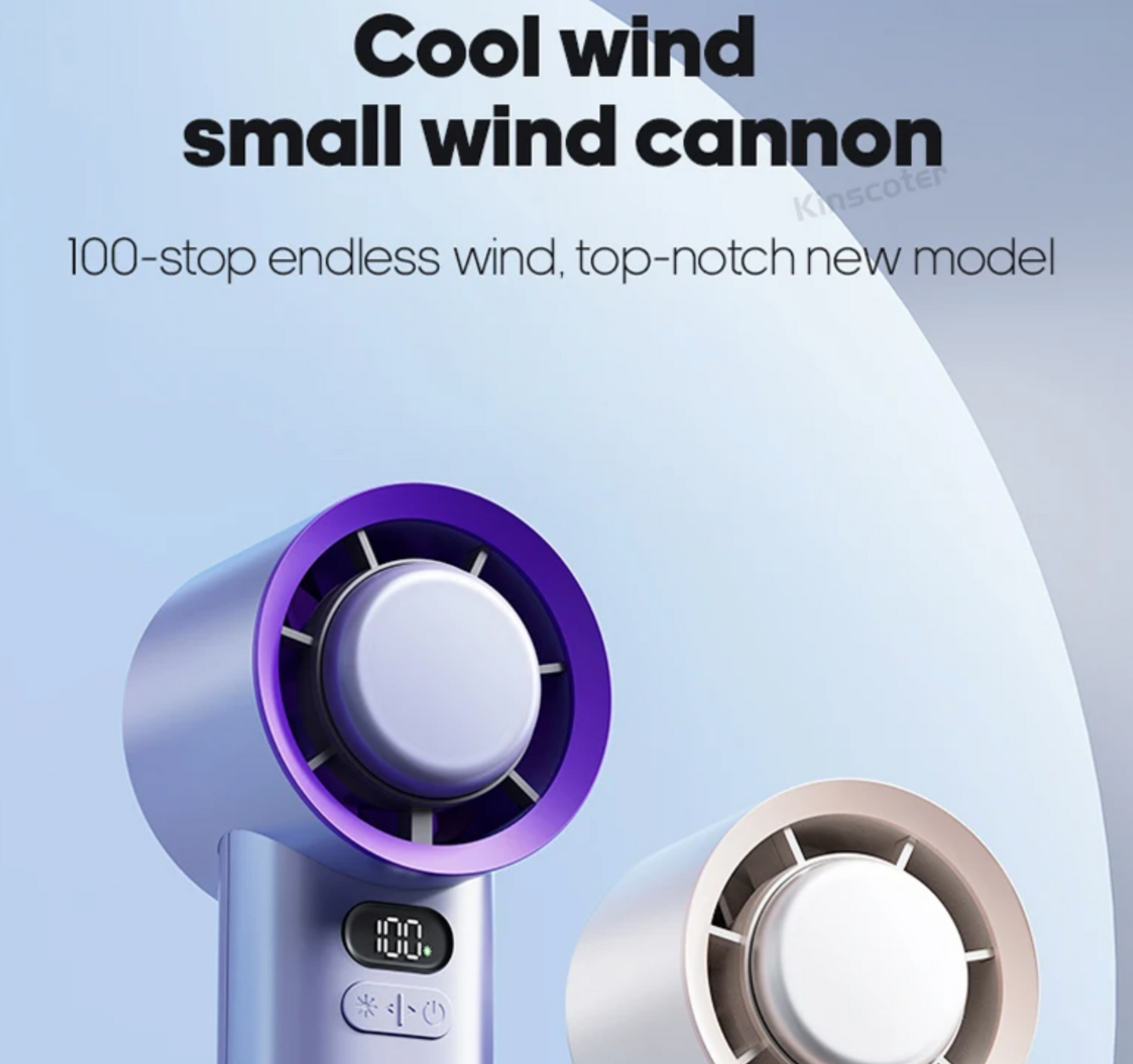 Turbreeze cold compress fan specifications and features