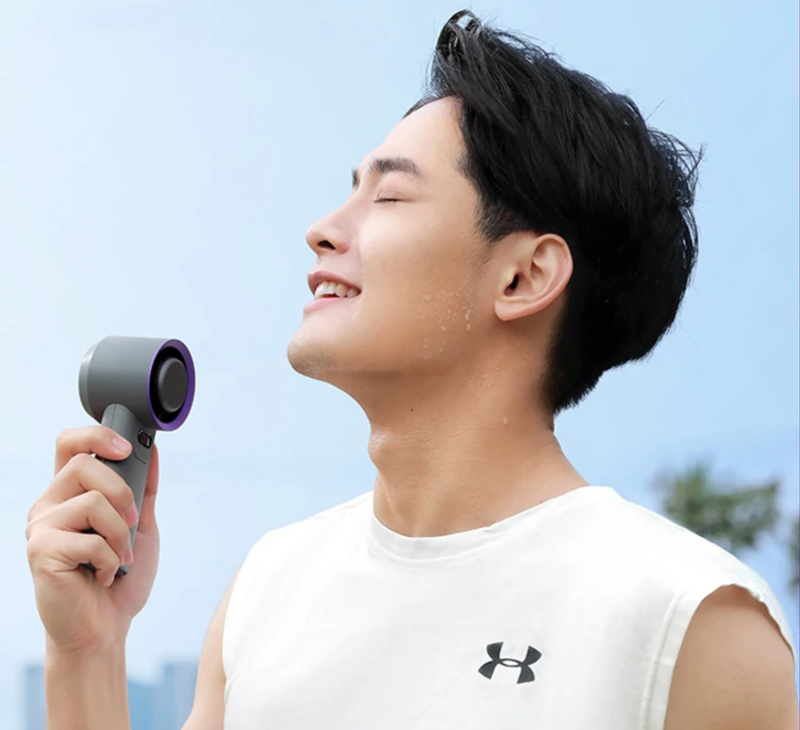 Turbreeze handheld fan speed settings and controls