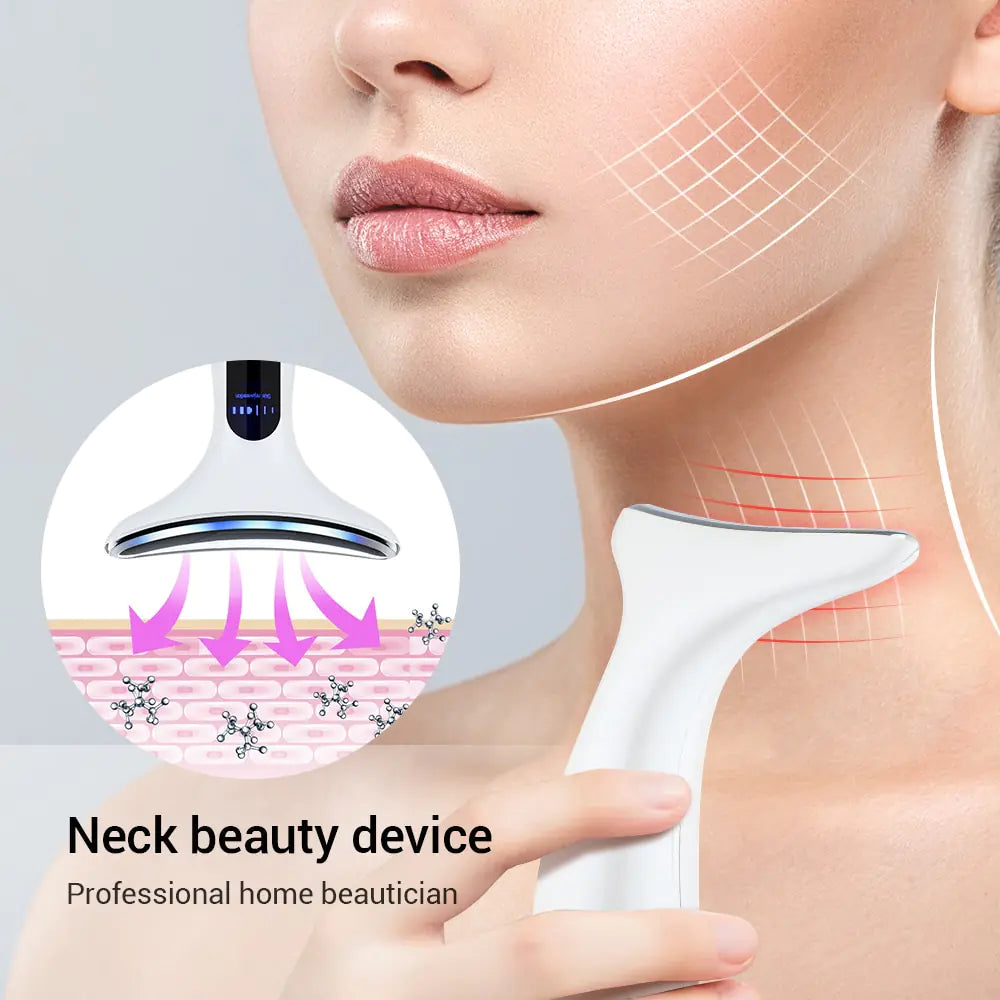 MicrocurrentPro microcurrent face neck massager full product view