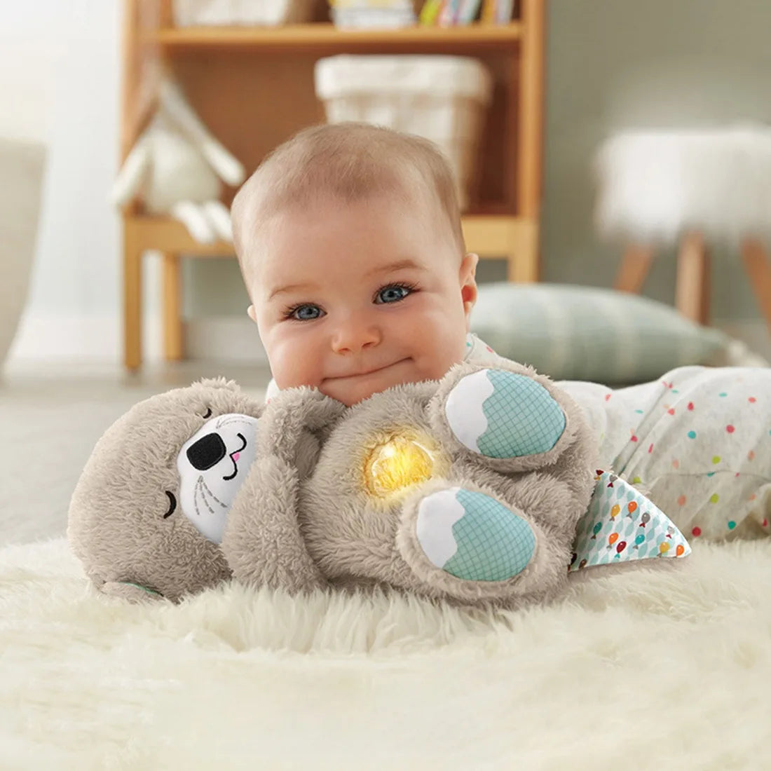 Snooboo™-Soothing Breathing Otter Plush Toy